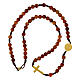 Rosary with 0.12 in beads of palo santo s4