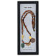 Rosary with 0.12 in beads of palo santo s5