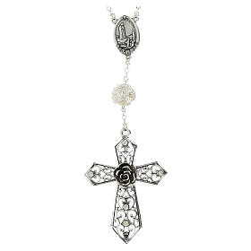 Bracciale decina Fatima perle sintetiche 1,5 cm