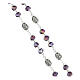 Transparent Lilac Bead Rosary, 5 mm s3