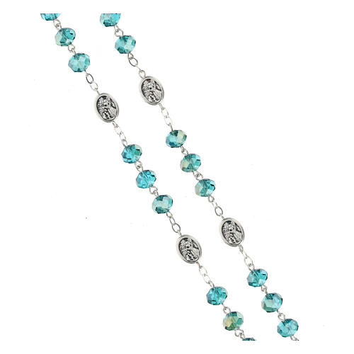 Transparent Emerald Bead Rosary 5 mm 4