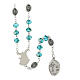 Transparent Emerald Bead Rosary 5 mm s2