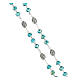 Transparent Emerald Bead Rosary 5 mm s4