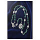 Transparent Emerald Bead Rosary 5 mm s2