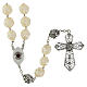 Pearl Effect Beads Rosary Chaplet, 2 cm s2