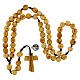 Jubilee Medal Rosary with 1 cm Palo Santo Wood Beads s4