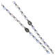 Miraculous Madonna Rosary with 5 mm Glass Beads s3