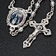 Crystal effect rosary Miraculous medal s3