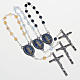 Decade glass beads rosary, Our Lady s1