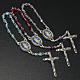 Decade rosary with glass beads, Our Lady s2