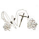 Wedding rosaries, crystal-like brads 8mm s5