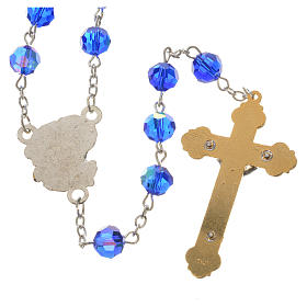 Chapelets en verre: Chapelet Archange cristal 8 mm