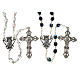 Wedding rosary beads, glass grains 7mm s2