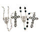 Wedding rosary beads, glass grains 7mm s3