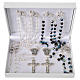 Wedding rosary beads, glass grains 7mm s6