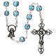 Glass rosary 7 mm water color s1