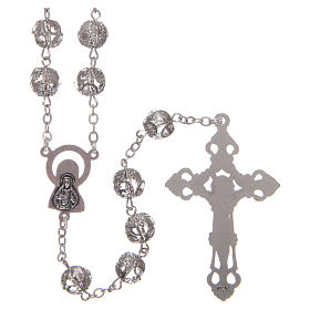 Rosarios de vidrio: Rosario vidrio 7 mm cristal Rosarios de vidrio: Rosario vidrio 7 mm cristal