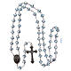 Rosary in faceted crystal with 8mm beads s4