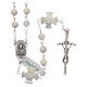 Rosary in genuine Mother of Pearl, round 6 mm beads s2
