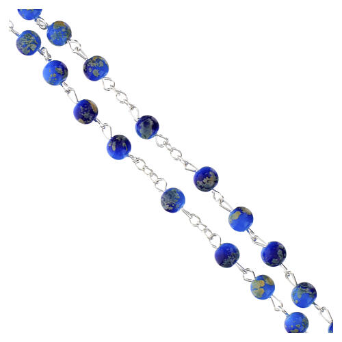 Rosenkranz aus Metall Unsere Liebe Frau von Fátima, 4 mm 4