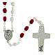 Pope Francis rosary beads in PVC 8mm s2