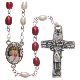 Terços Devocionais: Terço Papa Francisco pvc 8 mm