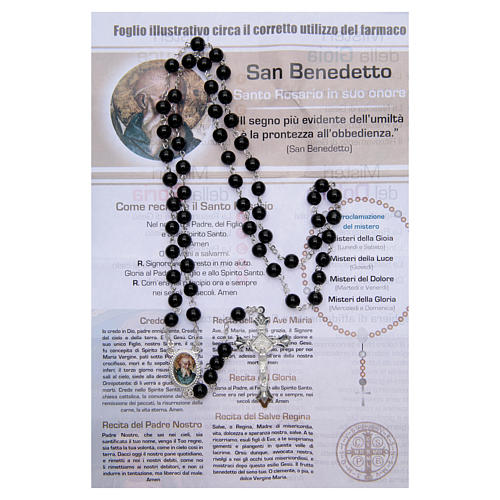 Rosary Vitamin of the Saints Saint Benedict ITALIAN 2