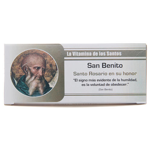 Rosary Vitamin of the Saints Saint Benedict SPANISH 1