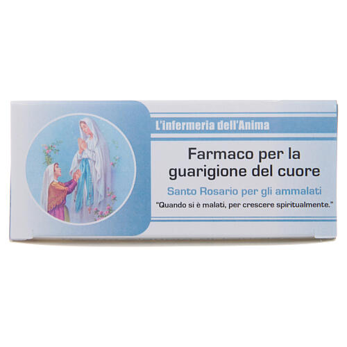 Rosenkranz Unsere Liebe Frau von Lourdes mit Gebet auf Italienisch 1