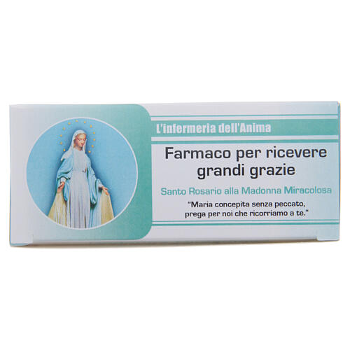 Rosenkranz Wunderbare Maria mit Gebet auf Italienisch 1