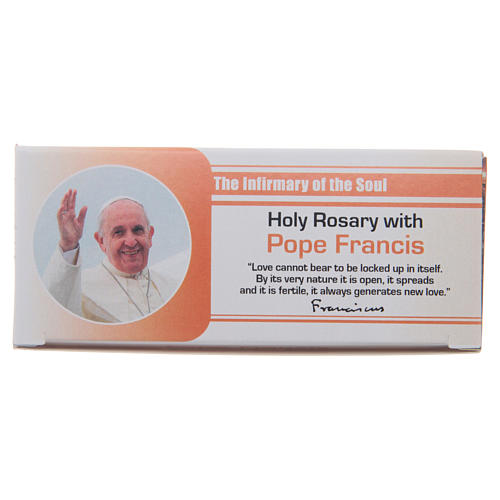 Chapelet Infirmière de l'Âme Pape François ANG 1