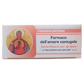 Rosenkranz mit Gebet für Eheleute auf Italienisch