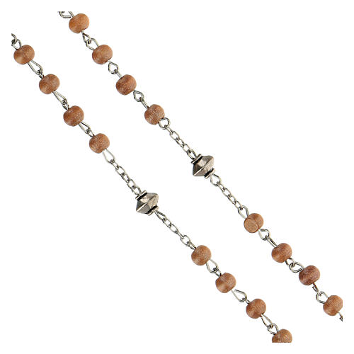 Rosary of Sister Lúcia of Fátima, wood beads, 5 mm - Faith Collection 4/47 4