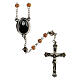 Rosary of Sister Lúcia of Fátima, wood beads, 5 mm - Faith Collection 4/47 s1