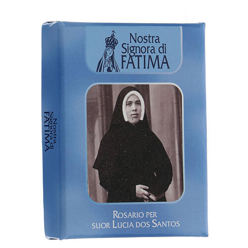 Rosary Sister Lucia Dos Santos, wood beads 5 mm - Faith Collection 4/47 2