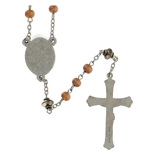 Rosary Sister Lucia Dos Santos, wood beads 5 mm - Faith Collection 4/47 3