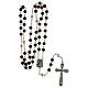 Rosary of the Obedience, 6 mm brown glass beads - Faith Collection 17/47 s5