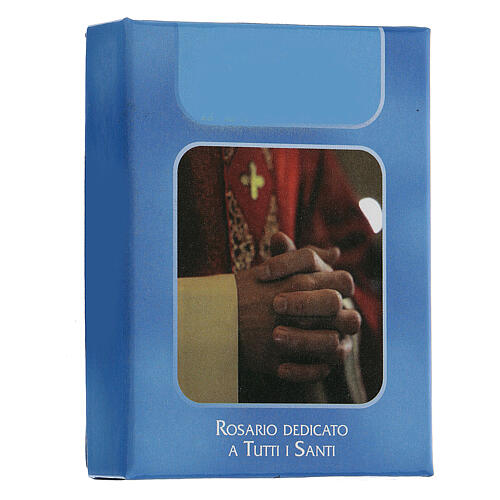 Rosary All Saints wood beads 6 mm -Faith Collection 32/47 2