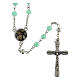 Rosary of the Angels, light blue beads, glass, 6 mm - Faith Collection 43/47 s1