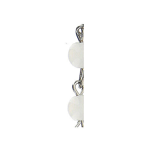 Chapelet des Missions grains verre multicolore 6 mm - Collection de la Foi 44/47 5