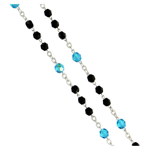 Andachtsrosenkranz Seelen des Fegefeuers mit Perlen 6 mm 3