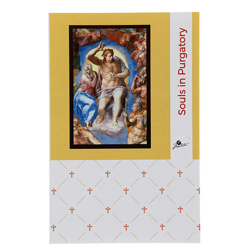 Andachtsrosenkranz Seelen des Fegefeuers mit Perlen 6 mm 5