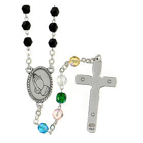 Devotional rosary Souls of Purgatory beads 6 mm