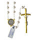 Rosary of St. Benedict, glass beads, 28 in s2
