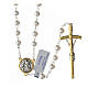 St Michael rosary glass beads 70 cm s2