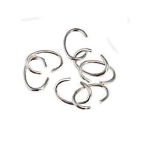 Open jump Rings for making rosaries