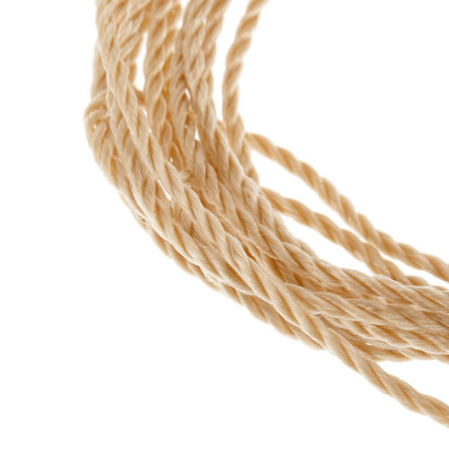 Beige wire for making rosaries 2