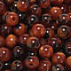 Grains for do-it-yourself rosary, fake tiger's eye 7mm s2