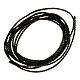 Schwarze Schnur für Rosenkränze s1