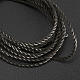 Schwarze Schnur für Rosenkränze s2